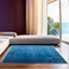 Elegant Lori Loom blue carpet with a soft, textured finish