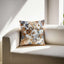 Decoghar brown handmade cushion covers with printed design