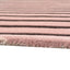 Modern pink geometric wool rug – abstract hand-tufted carpet