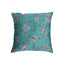 Blossom Blue Handmade Cushion Cover with Elegant Print