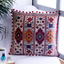 Decorative Embroidered Red Cotton Cushion Cover