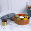 Royal Grid Masala Box with elegant design and multiple sections