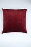 Prism Embroidered Design Red Cushion Cover