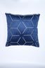 Prism Embroidered Design Blue Cushion Covers