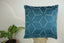 Prism Embroidered Design Blue Cushion Covers