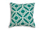 Diamond Cotton Blue Cushion Cover