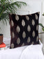 Palm Embroidered Decorative Wine Cushion Cover