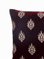 Crown Turquoise Embroidered Decorative Cushion Cover