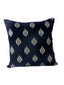 Crown Blue Embroidered Decorative Cushion Cover