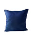 Crown Blue Embroidered Decorative Cushion Cover