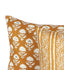 Glint Printed Yellow Cotton Cushion Cover (Set of 2)