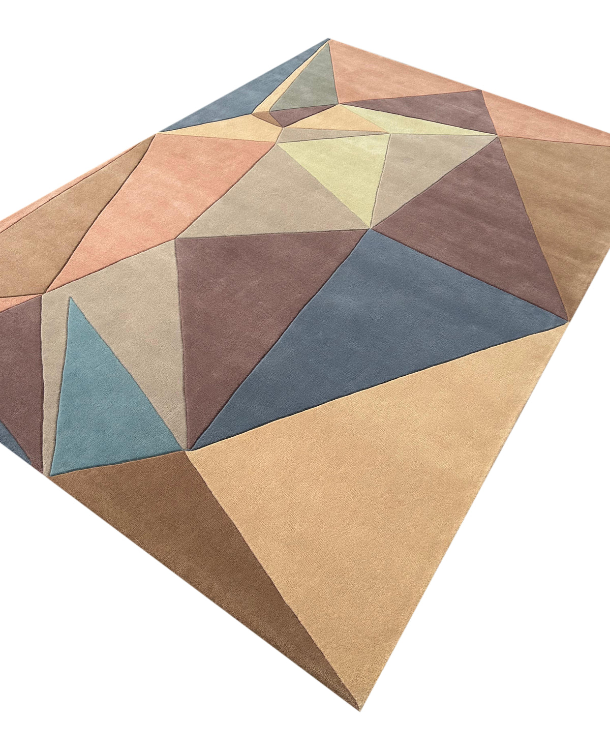 Prism Design Hand-Tufted Woollen Carpet – Decoghar