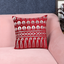 Char Minar Decorative Maroon Cushion Cover