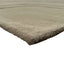 Minimalist taupe wool rug – modern hand-tufted textured carpet