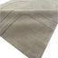 Minimalist taupe wool rug – modern hand-tufted textured carpet